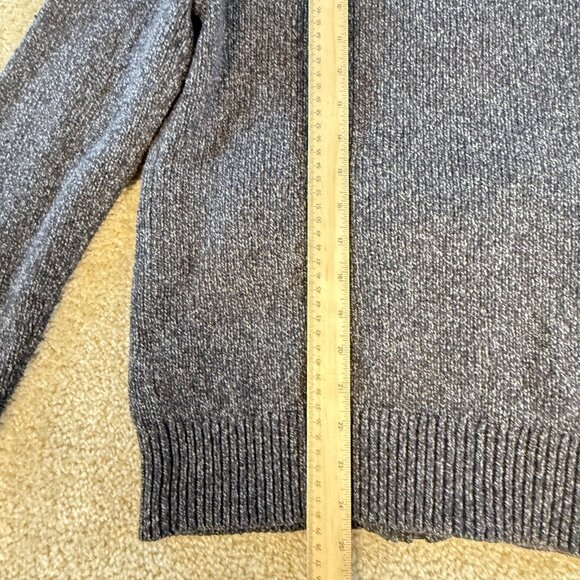 Banana Republic Military Shawl Collar Knit Wool Cardigan Sweater Sz S Gray F574 - Picture 7 of 8